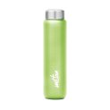 Milton Aqua 1000 Stainless Steel Water Bottle 920 Ml, Single Walled, Isi Certified I Leak Proof Lid, Rust Proof I For School, Office, Gym I Pista Green