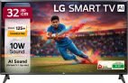 Lg Lr570 80 Cm (32 Inch) Hd Ready Led Smart Webos Tv 2025 Edition With Alpha5 Gen 6 Ai Processor 125+ Free Lg Channels Ai Brightness Control Ai Sound (Virtual Surround 5.1 Up-Mix) Fta Satellite Port Magic Remote Compatible 60Hz Refresh Rate Alexa Built In Works With Hey Google(32Lr570B6La)