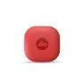 Jiotag Air For Ios (Red) Worldwide Tracker, Pair With Apple Find My App For Keys, Luggage, Bikes, Purses Etc. Inside & Outside Bluetooth Range, No Sim/Subscriptions Required, 1+1 Year Battery, 120 Db
