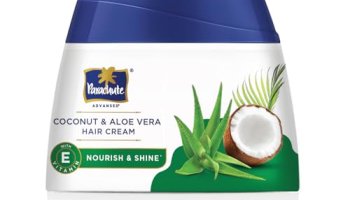 Parachute Advansed Coconut & Aloe Vera Hair Cream 210Ml | Nourishes And Hydrates Hair | 2X Shiner, Smoother, Softer Hair | Leave-In Hair Cream | Pre-Wash Hair Cream | For Men & Women