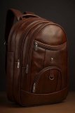 Worng Laptop Backpack Linked 35 L Backpack(Brown)