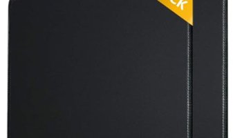 Sounce Mouse Pad (Pack Of 2) 230 X 190 X 2Mm, Durable & Smooth Surface, Non-Slip Rubber Base, Waterproof Design, Ideal For Laptop, Pc, Laser & Optical Mice (Black)