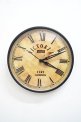 Tu Casa Vintage Metal Wall Clock | Antique-Inspired Home & Office Décor | Classic Roman Numeral Wall Clock