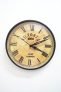 Tu Casa Vintage Metal Wall Clock | Antique-Inspired Home & Office Décor | Classic Roman Numeral Wall Clock