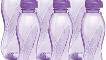 Milton Oscar 1000 Ml Pet Bottle(Pack Of 6, Purple)