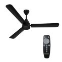 Crompton Energion Hyperjet 1200Mm Bldc Ceiling Fan | Point Anywhere Remote Control | Bee 5 Star Rated Energy Efficient | Superior Air Delivery | Anti-Rust | 2 Year Manufacturer Warranty | Matte Black