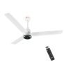 Orient Electric 1200 Mm Zeno Bldc | Bldc Energy Saving Ceiling Fan With Remote |Bee 5-Star Rated | Saves Up To 50% On Electricity Bills | 3-Year Warranty By Orient | White, Pack Of 1