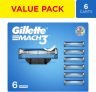 Gillette Mach3 Shaving Blades For Men(Pack Of 6)
