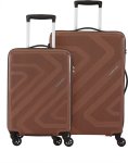 Kamiliant By American Tourister Kam Kiza Sp2Pcset(55/68)-Clove Cabin & Check-In Set 4 Wheels – 26 Inches