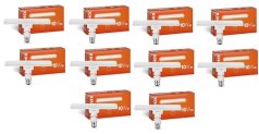 Halonix 10 Watts B22D Led Bulb Mini Tube Light |Color- Cool White | Base-B22 | Pack Of 10 |