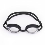 Nivia Scool Jr Swimming Goggles For Kids, Anti Fog, Polycarbonate Smoke Glass, Silicon Strap, Uv Protection, Comfort Fit – Black