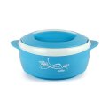 Cello Sapphire Insulated Inner Steel Casserole For Roti, 1250Ml, Blue | Hot Box For Kitchen | Hot Pot For Home | Chapati Box | Locks In The Cold & Heat For Long | Serving Bowl With Lid