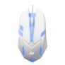 Ant Gm46 Wired Optical Gaming Mouse | 2400 Dpi Sensor | 4 Durable Buttons | Multicolour Backlight | 1.5M Cable | Lightweight Design | Compatible With Windows, Mac & Linux_ White