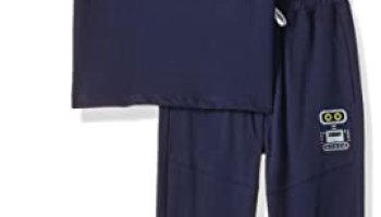 Amazon Brand – Symbol Baby-Boy’S Casual Cotton Pajama Set (Sym-K-Ss22-Set-202_Blue_2-3 Years)