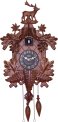 Ajanta Analog 46 Cm X 57 Cm Wall Clock(Brown, With Glass, Pendulum)