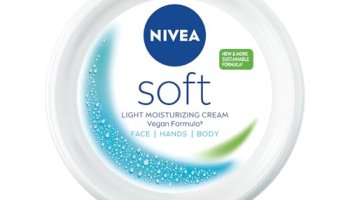Nivea Soft Light Moisturizer, 300 Ml | Instant Hydration With Vitamin E & Jojoba Oil | Non-Greasy Cream For Face, Body And Hands | For Smooth, Healthy Skin