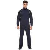 Nivia Euro-06 Tracksuit (Black/Navy, S)