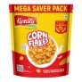 Kwality Corn Flakes 800G | Made With Golden Corns | 99% Fat Free, Natural Source Of Vitamin & Iron | High In Protein & Fiber | Healthy Breakfast Cereal