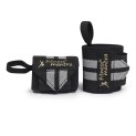 Fitness Mantra® Wrist Support – Gym Accessory | Wrist Wrap | Hand Grip Band | Weight Lifting Band | Size: 18 X 3 Inches | Color: Grey