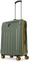 Aristocrat Falcon Pro Polycarbonate | Trolley Bag With Combination Lock Check-In Suitcase 8 Wheels – 26 Inch