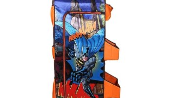 Prettykrafts Batmen Fun Closet 4 Shelves, Kids Folding Wardrobe