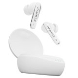 Hammer Airflow Lit True Wireless Earbuds With Upto 20H Playtime, Type-C Charging, Touch Controls, Voice Assistance, Ipx5, Made In India (White)