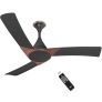 Rr Signature Raptor 1200Mm Bldc Designer Ceiling Fan | 350 Rpm, 32W Low Power | 60% Energy Saving | Reverse Rotation | 4 Smart Modes | High Airflow | Low Noise | 2-Year Warranty [Venetian Grey]