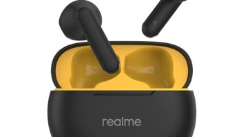 Realme Buds T01 Truly Wireless In Ear Earbuds With Ai Enc For Calls, 13Mm Dynamic Driver, Upto 28Hrs Battery,88Mm Latency,Bluetooth V5.4 & Google Fast Pair (Black)