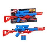 Nerf Alpha Strike Mantis Lr-1 Dart Blaster With Targeting Scope And 5 Official Nerf Elite Foam Darts – Easy Load Prime Fire