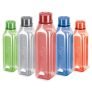 Milton Prime Pack Of 5 Water Bottles, 1 Litre Each I Bpa Free I Food Grade Fridge Bottle Set I Leak Proof Bottles For Travel, Work, Assorted