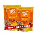 Yogabar Muesli Nuts + Seeds Crunch 700G (Buy 1 Get 1 Free) With Flax And Chia Seeds, Muesli Nuts Delight Whole Grain, High Protein, High Fibre, No Refined Sugar, Contains Antioxidants, 700G Pack Of 2