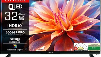 Onida 80 Cm (32 Inch) Qled Hd Ready Smart Google Tv 2024 Edition With Dolby Digital & Hdr 10(Qz32Hi)
