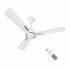 Havells 1200Mm Leganza Es 4B Ceiling Fan | Best Fan In 4 Blade, Premium Finish Deco. Fan, High Air Delivery | Energy Saving, 100% Pure Copper Motor, 2 Year Warranty | (Pack Of 2, Pearl White Silver)