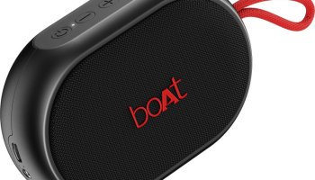 Boat Stone 110, 15 Hrs Playback, Tws Connectivity, Compact Design 3 W Bluetooth Speaker(Raging Black, Mono Channel)