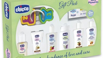 Chicco Baby Care Cosmetic Gift Set(Green)