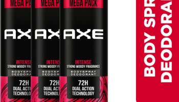 Axe Intense Body Spray  –  For Men(645 Ml, Pack Of 3)
