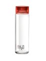 Cello H2O Glass Fridge Water Bottle With Plastic Cap 920Ml, Red | Leakproof & Durable | Wide Mouth, Easy To Clean | Easy Grip Glass Water Bottle For Kitchen, Home, Office, Gym, Travel
