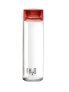 Cello H2O Glass Fridge Water Bottle With Plastic Cap 920Ml, Red | Leakproof & Durable | Wide Mouth, Easy To Clean | Easy Grip Glass Water Bottle For Kitchen, Home, Office, Gym, Travel