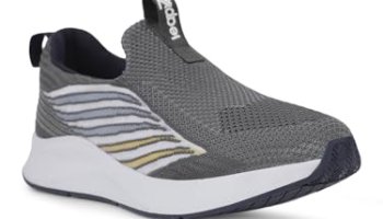 Liberty Leap7X Robin-E Mens L.Grey Sports Non Lacing 42