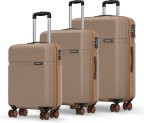 Safari Fury 55/66/75 4W Fossil Cabin & Check-In Set 8 Wheels – 30 Inches