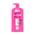 Sunsilk Luscious Thick & Long Shampoo 1L || With 3% Kera-Protein Complex For Thicker, Fuller & Bouncier Hair
