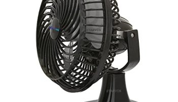 Starvin Black Wall Fan 9 Inch Wall Fan With High Speed Copper Motor All Purpose 3 In (Table Fan, Wall Fan, Ceiling Fan) Fan 1 Season Warranty Non Oscillating Fan || Model- Black Cutie || T25