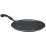 Amazon Brand – Solimo Granite Dosa Tawa – 30 Cm | Non-Stick | 2.8 Mm Thick Base | Induction & Gas Compatible | Durable 2-Layer Metallic Finish | Dishwasher Safe | Black