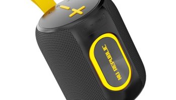 Nu Republic Sonicpop 2000 Wireless Speaker 16W Output, 6 Hrs Playtime, 66Mm Dynamic Driver, Multi Rgb Led Lights (Black)