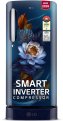 Lg 185 L Direct Cool Single Door 5 Star Refrigerator With Base Drawer(Blue Waterlilly, Gld1956Zabw)