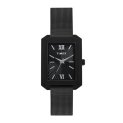 Timex Analog Watch For Women With Black Dial & Black Stainless Steel Bracelet Band – Water Resistant Women’S Wrist Watches -Twel233Smu01