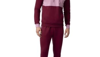 Fyltr Men’S Colourblock Hoodie & Jogger Casual Co-Ord Set – Raglan Sleeve Detail | Utility Side Pockets | Full Sleeve