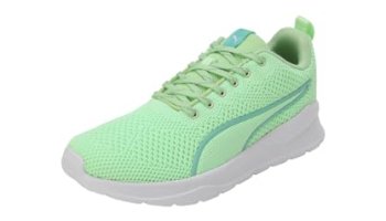 Puma Womens Lightstorm Wns Spring Fern-Mint-White Sneaker – 3 Uk (39583202)