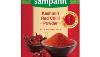 Tata Sampann Kashmiri Red Chilli Powder With Natural Oils, 100G, Kashmiri Lal Mirch Powder, With Exclusive Recipe