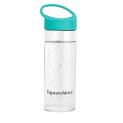 Signoraware Coral Borosilicate Glass Bottle | Airtight & Leakproof | Heat Resistant | Elegant Coral-Tinted Design | Ideal For Water, Juice & Detox Drinks | Home, Office & Outdoor Use (1Ltr | Clear)